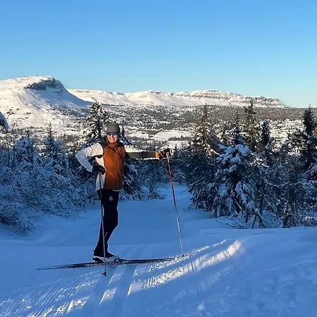 Modern With Views Of Skeikampen בית נופש