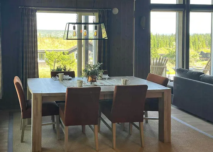 Ferienhaus Modern With Views Of Skeikampen