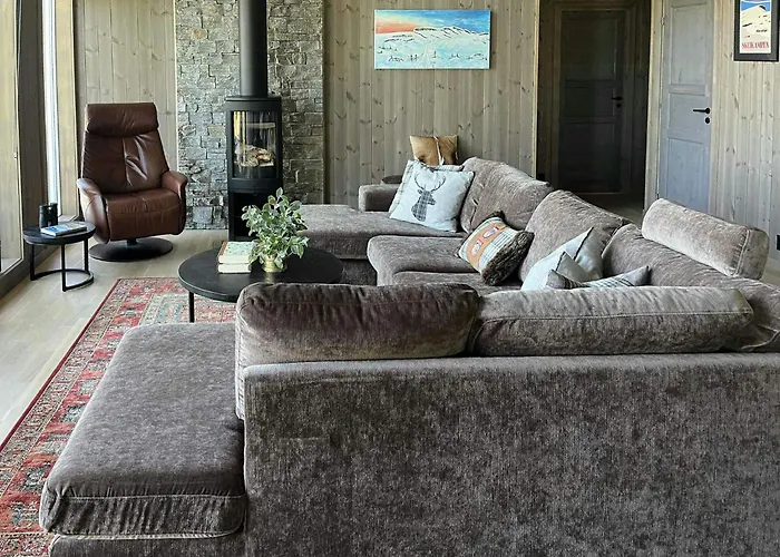 Vakantiehuis Modern With Views Of Skeikampen Svingvoll