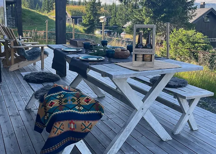 Modern With Views Of Skeikampen *