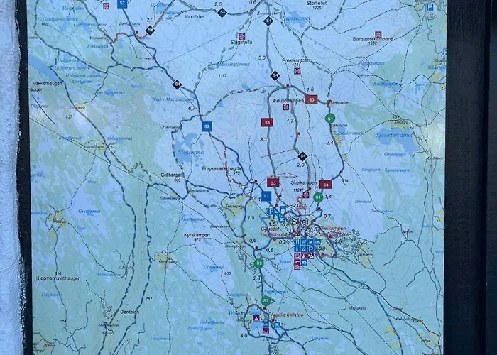 Modern With Views Of Skeikampen Vakantiehuis